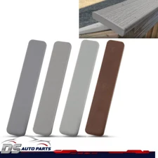 4 Pack Plastic Decking boards End Cap Set Kit 5.5” Multi Colour NEW Fit For TREX
