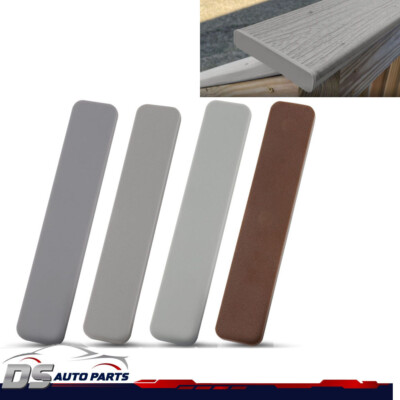 4 Pack Plastic Decking boards End Cap Set Kit 5.5  Multi Colour NEW Fit For TREX