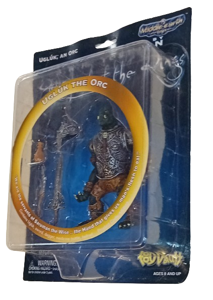 The Lord of the Rings UGLUK THE ORC Action Figure 2000 Middle Earth Toy Vault.
