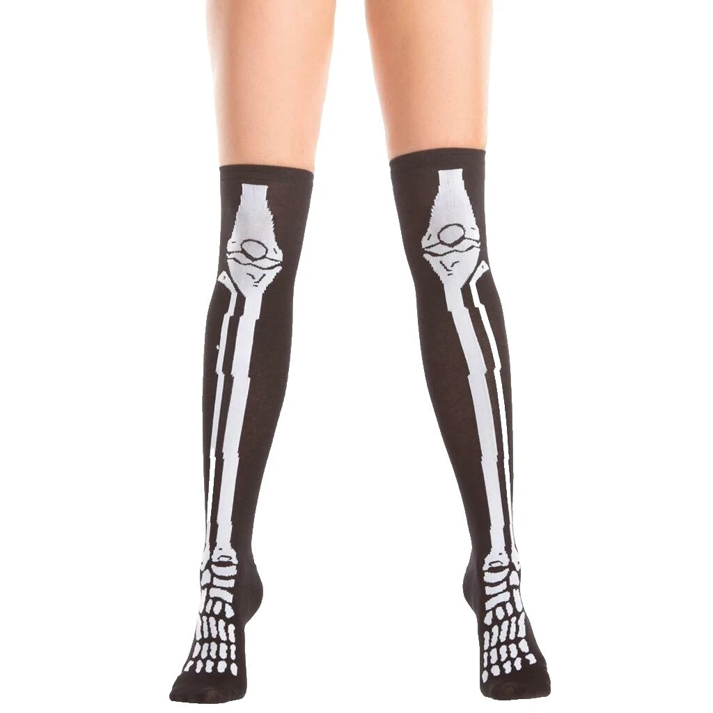 White Be Wicked Socks for Women