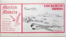 MERLIN 1/72 21 LOCKHEED ORION