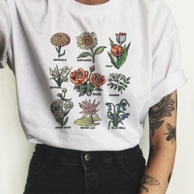 vintage flower shirt