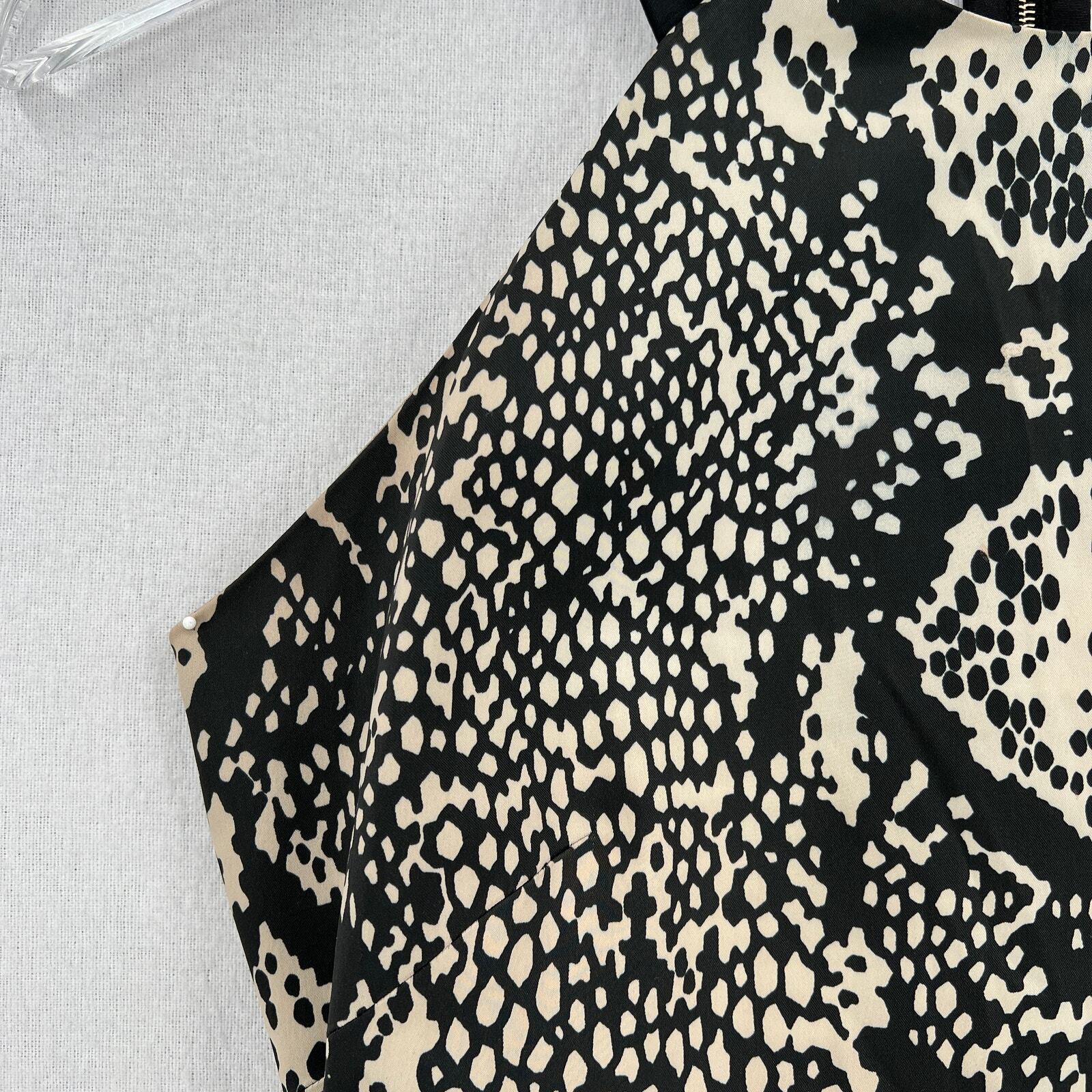 KAREN MILLEN Python Printed Halter Sheath Dress W… - image 13