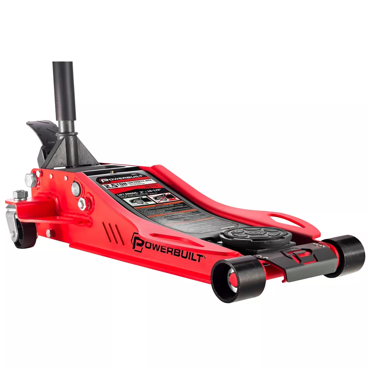 Powerbuilt 2.5 Ton Low Profile Fast Lift Floor Jack 240076 eBay