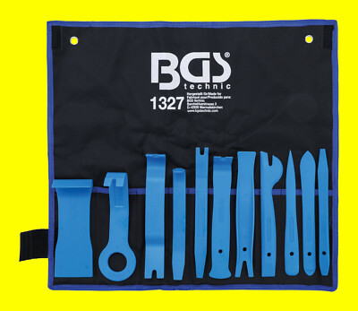 BGS 1327 Set 11tlg Keile Kunststoff f Zierleisten Verkleidungen 