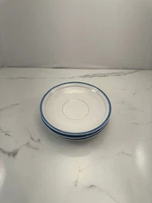 Set of 3- International Tableworks Stoneware 6" Saucer 