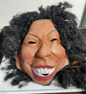 Whoopi Goldberg Sister Act Halloween Mask 90s RARE VERY HARD TO FIND