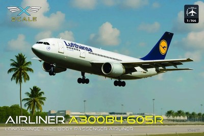 A300B4-605R Lufthansa (Plastic model kit) 1/144 Xscale 144011
