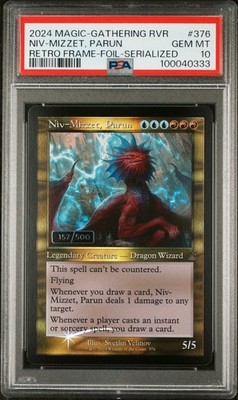Niv-Mizzet, Parun (Retro Frame) (Serial Numbered) Ravnica