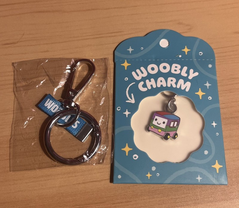 2026 Wooble Wagon Exclusive Milly Willie Woobly Charm BONUS Wooble Charm Holder!