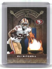 2022 Donruss #PTTJ-8 Eli Mitchell / Ricky Watters Passing the Torch #/49