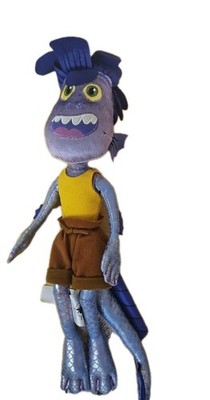 Disney Pixar Luca Alberto Sea Monster Plush Doll Figure Purple Scales 16 