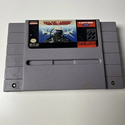 UN Squadron Super Nintendo SNES Cart Only Authentic Capcom Tested
