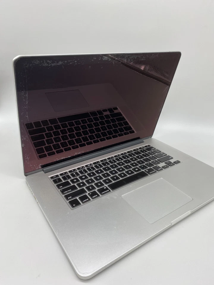 Apple MacBook Pro 2014 A1398 i7-4770HQ 2.2Ghz 16GB DDR3 256GB SSD -C/SEE Photo - Image 2 of 4