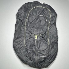 Eddie Bauer Car Seat Baby Carrier Cover Gray W/Fleece lining Green