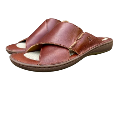 Born Marco Criss Cross Sandals Mens 10M Brown Leather | eBay display picture 3