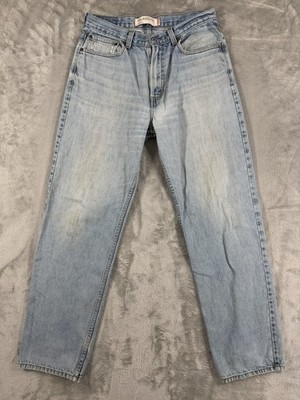 Levis 550 Jeans Mens 34x33 Relaxed Tapered Comfort Loose Distressed Workwear