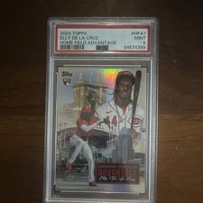 Topps 2024 Series 1 Home Field Advantage Elly De La Cruz HFA-1 PSA 9 Rookie Reds