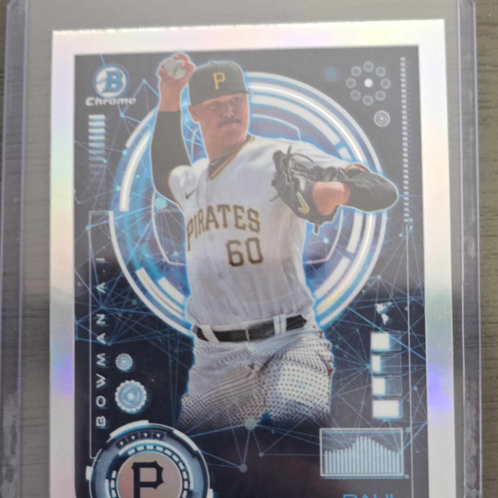 2024 Topps Bowman Ai Insert Paul Skenes #BAI-15 Pittsburgh Pirates