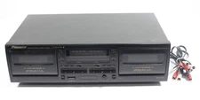 Pioneer CT-W205R Cassette Player Deck Dual Stereo Auto Reverse - Tested