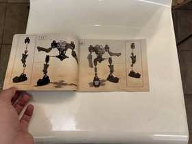 LEGO Bionicle 8532 Onua Instruction Manual Booklet Only 2001 Technic