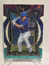 Kellon Lindsey 2025 Select -  Concourse - Tri-Color # 37 Dodgers