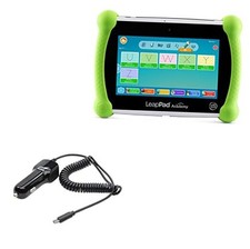 Car Charger Compatible with Leapfrog LeapPad Academy - Car Charger Plus, with