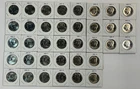 2008 thru 2025 P & D UNC Clad Kennedy Half Dollar Set in CB Flips -Free Ship