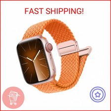 Magnetic Braided Stretchy Loop - Compatible with Apple Watch Band 42mm 46mm 40mm