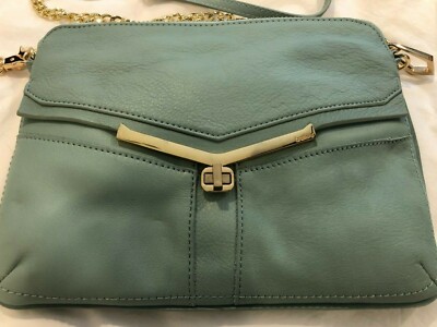 NEW BOTKIER Valentina Women's Mini Convertible Cross-Body or Clutch Bag in  MINT