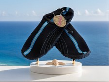 Women's Aqua Water Shoes Slip Resistant SIZES 6-11 S6968 Blue, Green, Pink