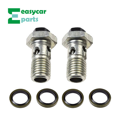 Banjo Bolt Fuel Filter Joint Tube x2 Kits for Dodge Ram 5.9 Cummins 12V 3905860 