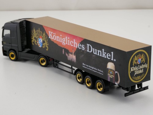 Herpa 261616 MB Actros LH Eurokoffer-SZ Kaltenberg 1:87 MINT! OVP 1703-18-60 - Picture 2 of 4