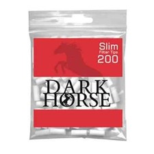 3000 Dark Horse Slim Filter Kartoniert - 6x15mm (15 Beutel &agrave; 200 St&uuml;ck)