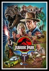 Jurassic Park Art Movie Poster Print & Unframed Canvas Prints