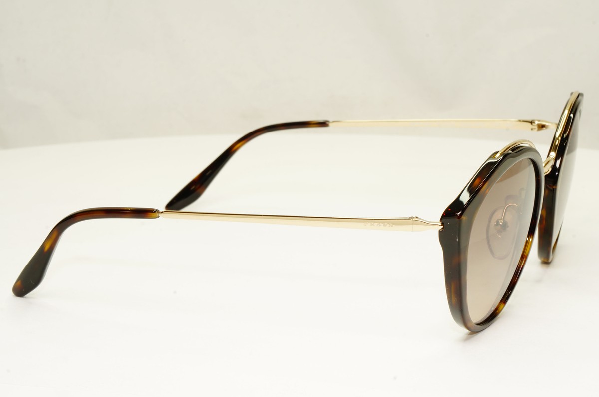 Prada Womens Gold Brown Cinema Collection Havana Sunglasses  display picture 3