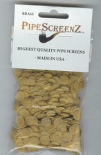 3 X 1000 Count (3,000) 3/8" .375" 9.5mm BRASS Pipe Screens QUALITY - MADE IN USA