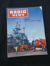 RADIO NEWS MAGAZINE - OCTOBER 1946 - DRONES PUSH BUTTON WARFARE VG