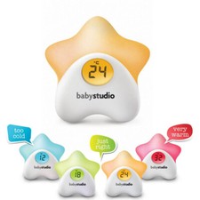 Baby Digital Thermometer Sleep Easy RA502 Room Temperature Nursery Night Light