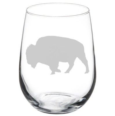 Buffalo Stemmed / Stemless Wine Glass