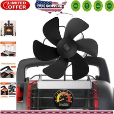 Efficient Buddy Heater Fan - Rechargeable & Touch Control with Thermometer