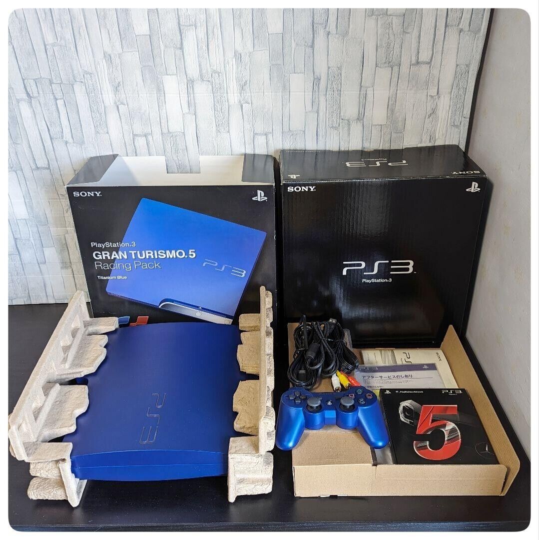 PS3 CECH-2500A GRAN TURISMO 5 RACING PACK limited edition PS3 CECH-2500A GRAN TURISMO 5 RACING PACK limited edition