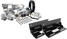 Viair Dual 480c Pewter Air Compressors For Train Horns With 2 Mounting Brackets Viair Dual 480c Pewter Air Compressors For Train Horns With 2 Mounting Brackets