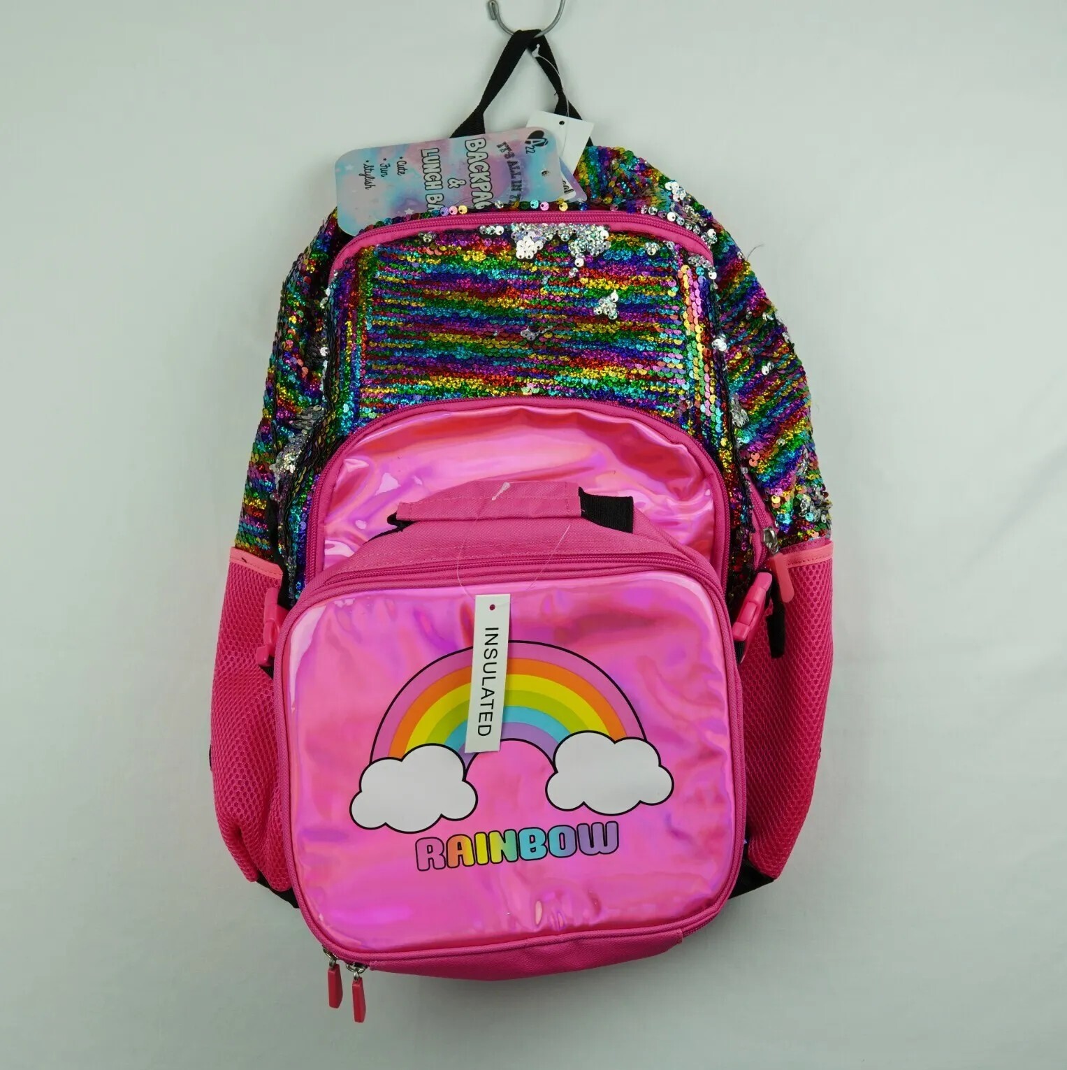 & Detachable Insulated Lunch Bag (2 Pcs)