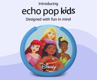 New Amazon Echo Pop Kids Disney Edition
