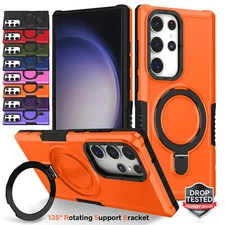 For Samsung Galaxy A14A13 A34A54 A32A52 Ring Holder Stand Case Shockproof Cover