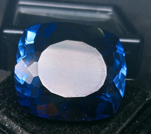 Taglio Cuscino Blu 40+ Ct Tanzanite Certificato EGL Gemma Naturale Sciolta - Foto 14 di 15