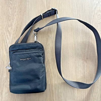 baggallini Women's Securtex  Anti-Theft Activity RFID Small Crossbody Bag