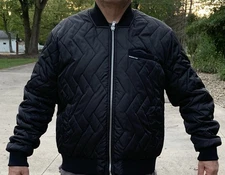 Cleveland Cavaliers Cavs Wine & Gold United Black Jacket Members Only 3XL NEW!