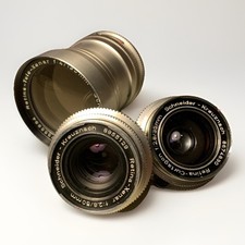 Kodak Retina IIIc Lens Set - 35mm, 50mm, 135mm and daylight filters lot